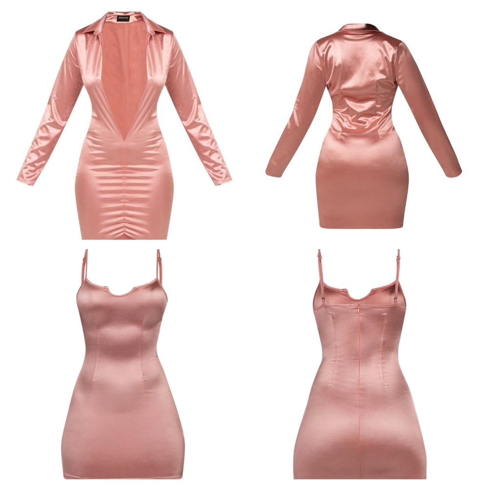 Silk Assassin Pink Dress Set Large Bundle